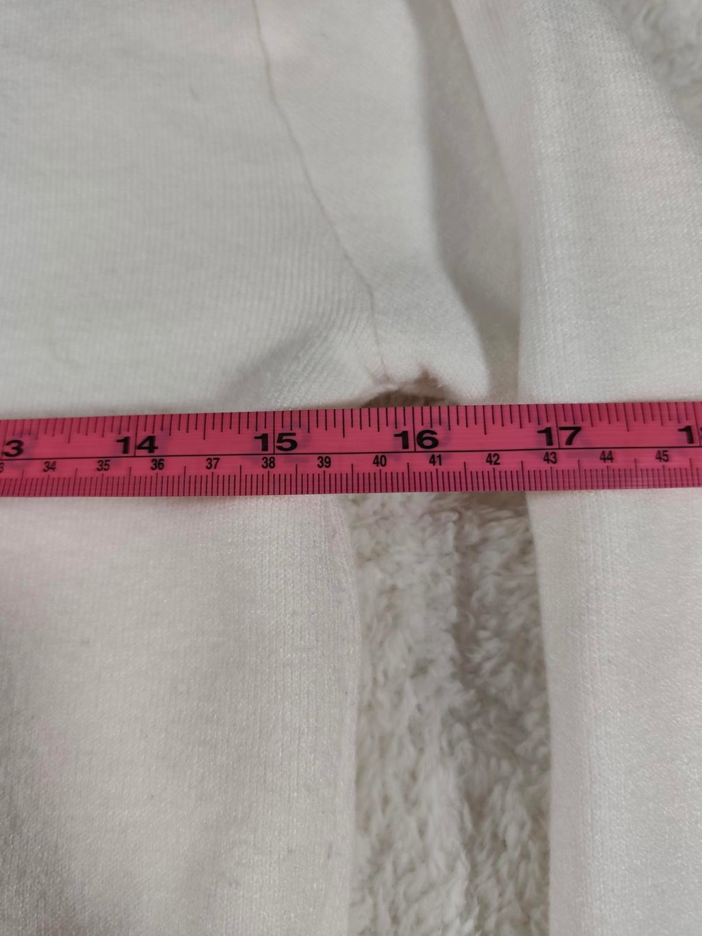 SHEIN White Turtleneck Knit Jumper Size L