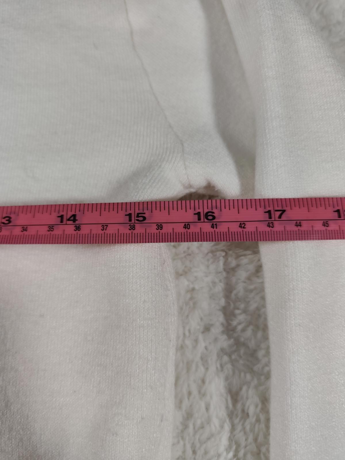 SHEIN White Turtleneck Knit Jumper Size L