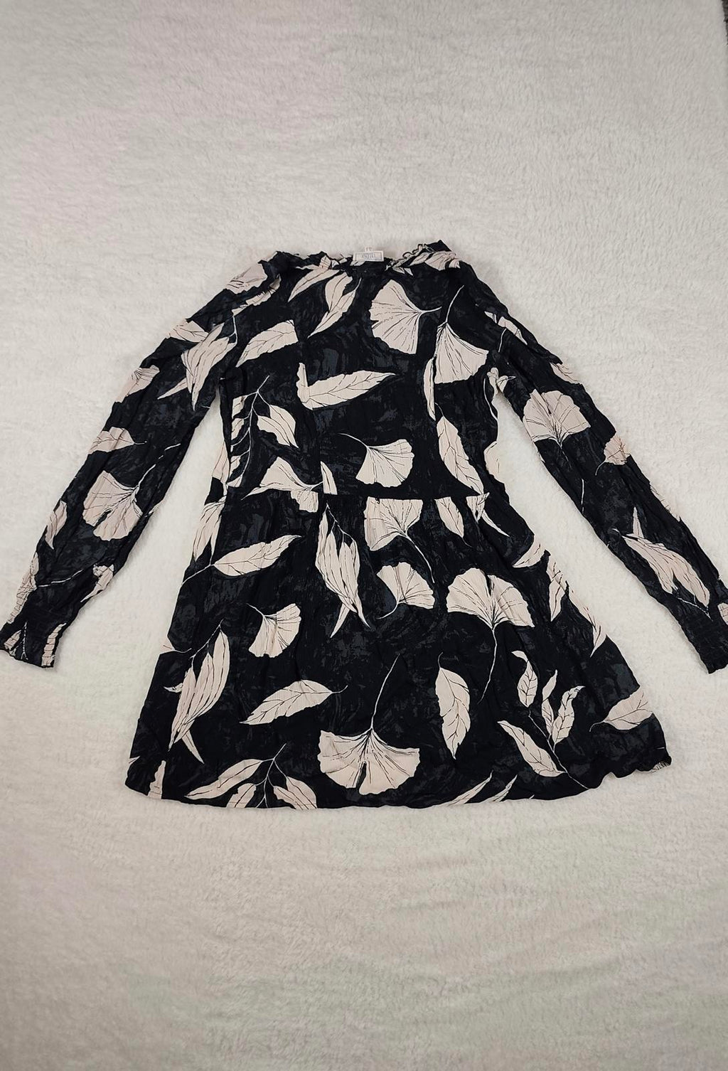 Fat Face Floral Long Sleeve Tunic Dress Size UK 10