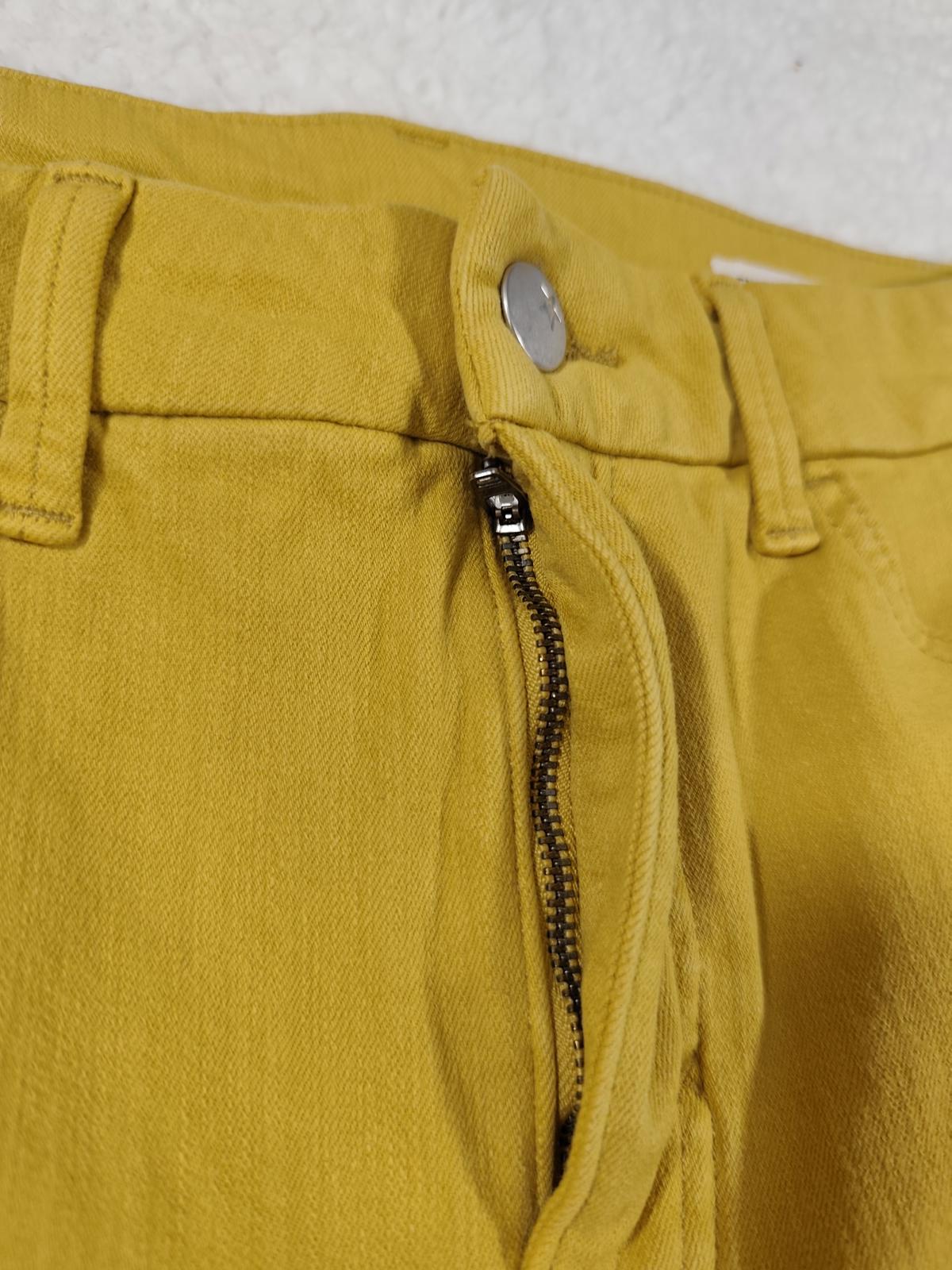 M&S Denim Since 1959 Yellow Denim Shorts Size 12