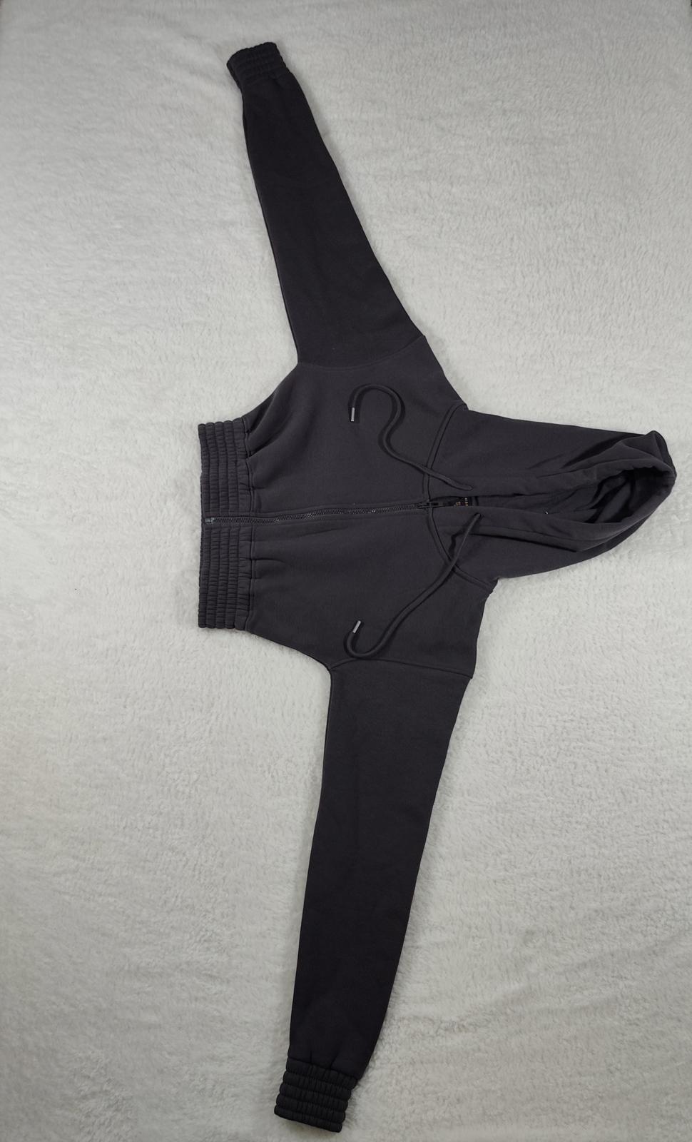 Rising Dark Grey  Zip Hoodie XS UK 6