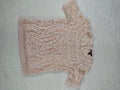 Mango Suit Lace Blouse Pink Size M